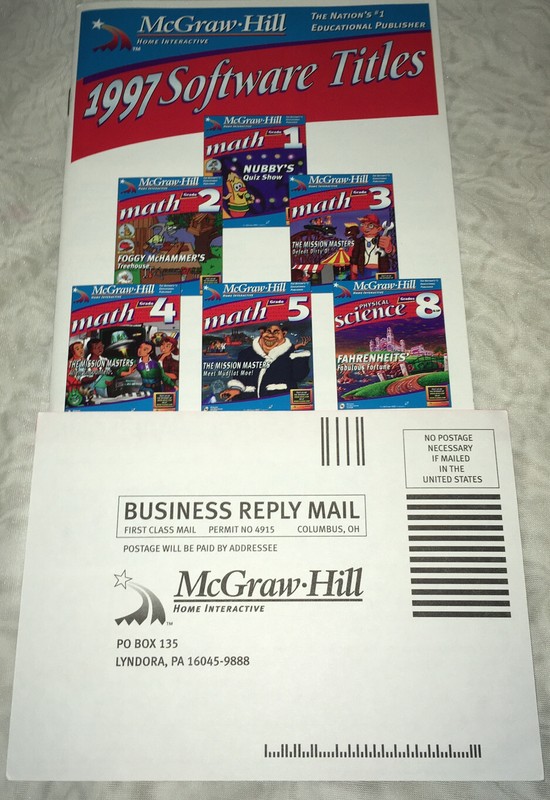 McGraw Hill Math Grade 4 The Mission Masters: Alien Encounter! PC-CD Complete! gallery