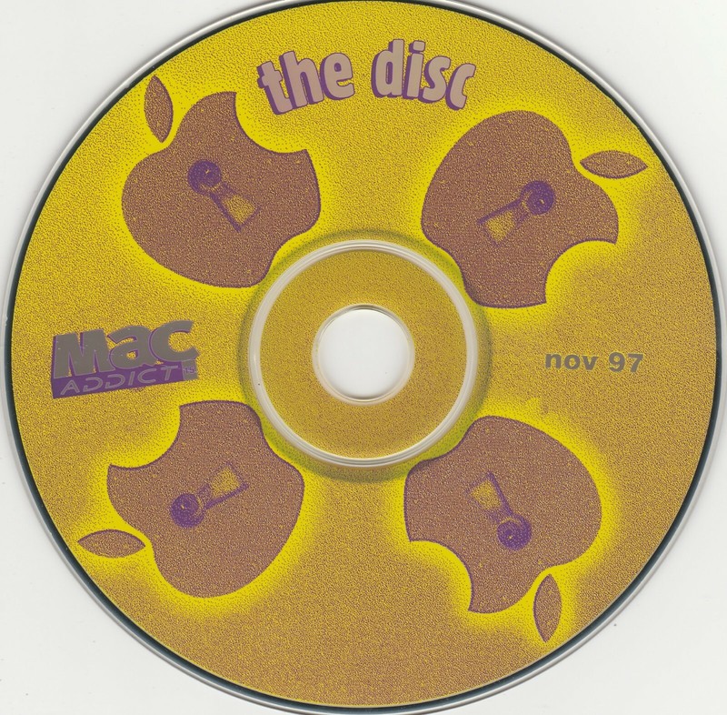 the disk november '97 by MacADDICT 15 ~ 250+ Easter Eggs ~ CD-ROM gallery