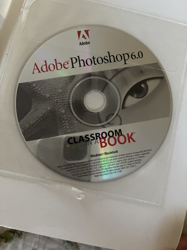 Adobe Photoshop 6.0 Bundle NEW Sealed CD + Illustrator 10 PageMaker 7 NOS gallery