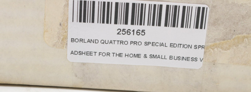 Borland Quattro Pro Special Edition v1.0 Spreadsheet Software 3.5" 5.25" Disks gallery