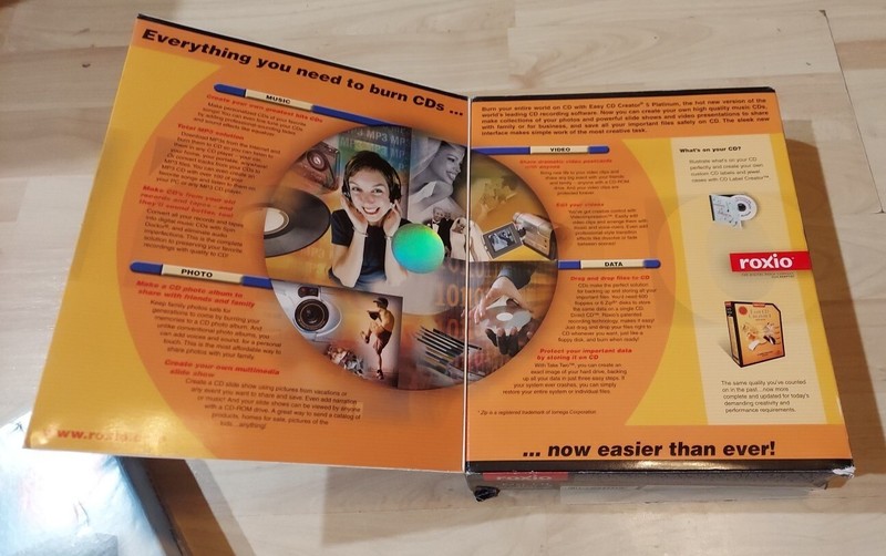 Roxio Easy CD Creator 5 Platinum Edition for Windows 95/98/Me/NT4 WS/2000 Pro gallery
