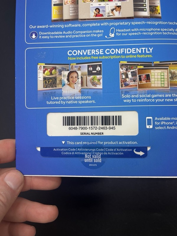 NEW Rosetta Stone Espanol Latin America Level 1-3 Version 4 Spanish gallery