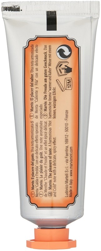 Marvis Ginger Mint Toothpaste, 1.3 oz 1.3 Ounce gallery