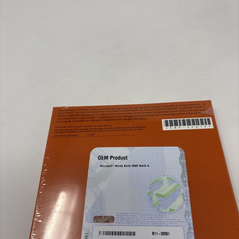 Microsoft Works Suite 2002 (North America) - Full Version for Windows- W/ Key gallery