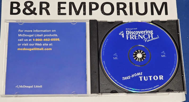 Take-Home Tutor: Discovering French Nouveau! 1 (McDougal Littell) - Used CD-ROM gallery