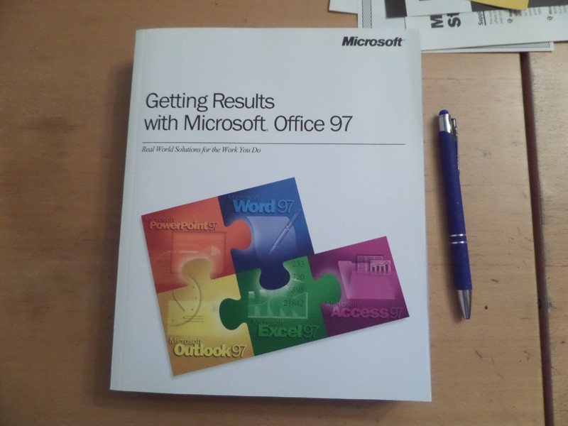 Microsoft Office 97 Professional Edition Upgrade Big Box + Manual & product key gallery