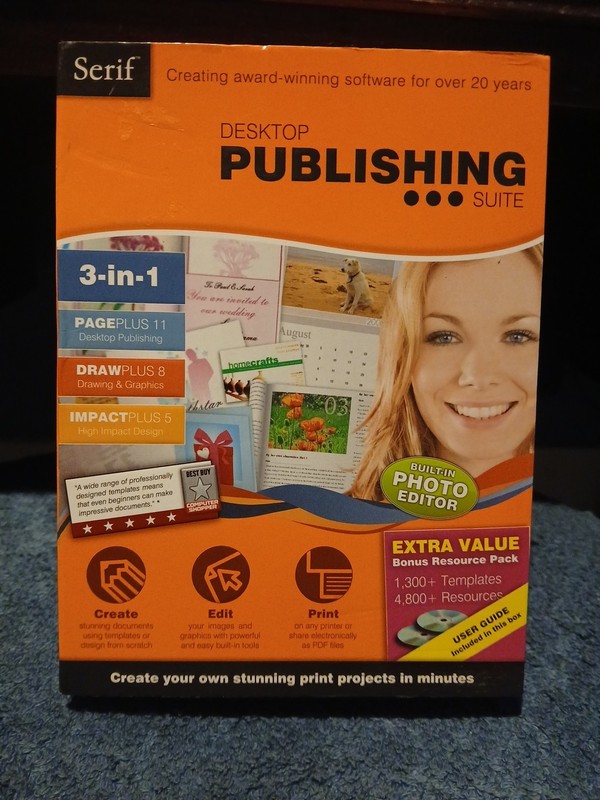 Serif Desktop Publishing Suite New