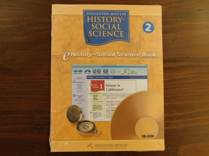 Houghton Mifflin eHistory Social Science, Grade 2; Brand New CD