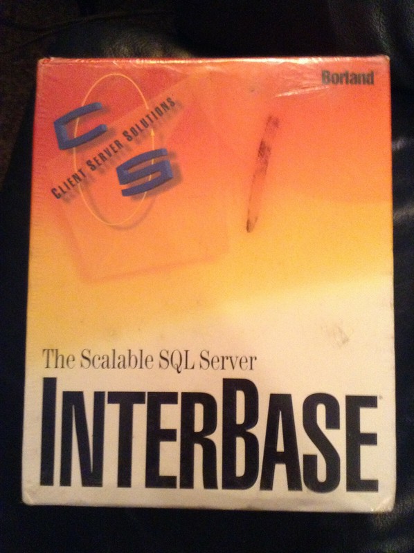 Borland InterBase v 4.2 SQL Server retail sealed gallery