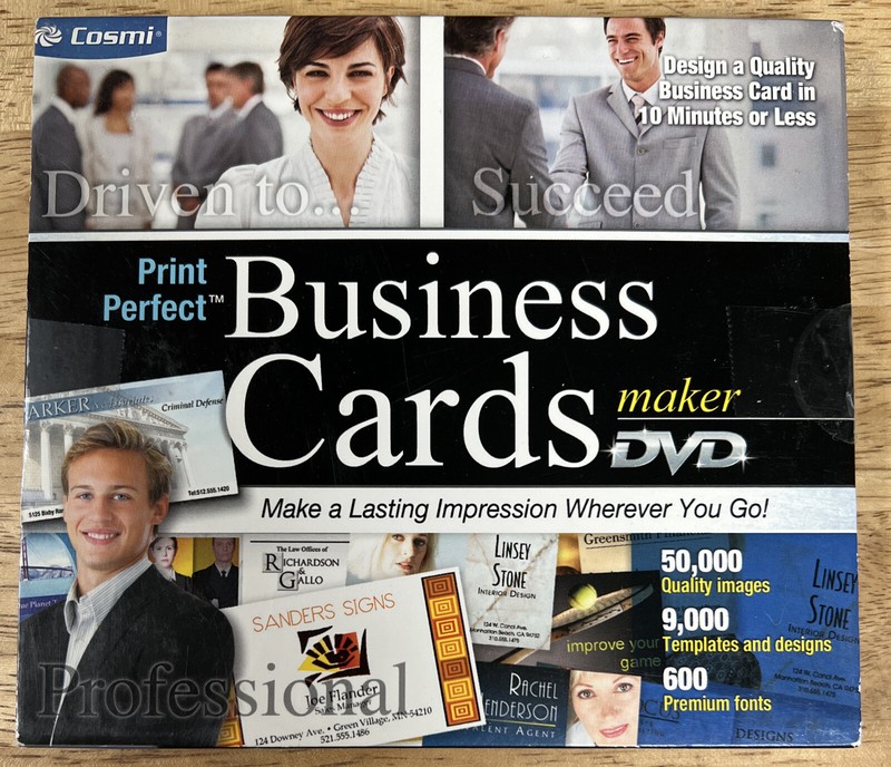 Cosmi Print Perfect Business Cards