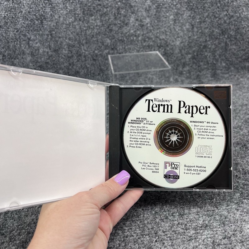 Pro One Multimedia CD-Rom School Lot Of 3 Algebra, Geometry & Term Paper 1995 gallery