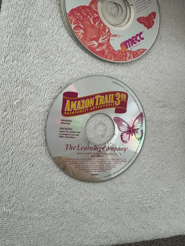 Amazon Trail 3rd Edition PC – The Learning Company 1998