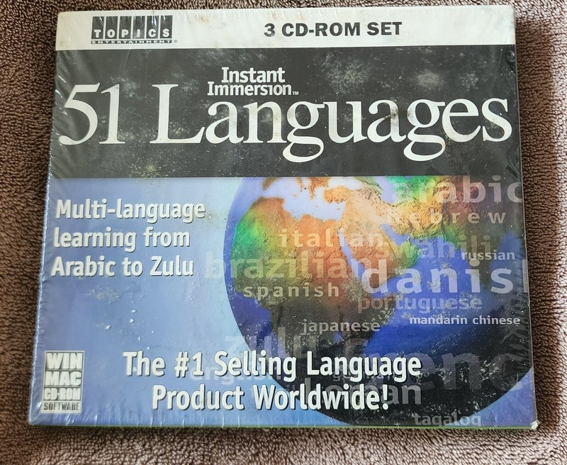 51 Language 3 Cd-rom Set (Arabic To Zulu)