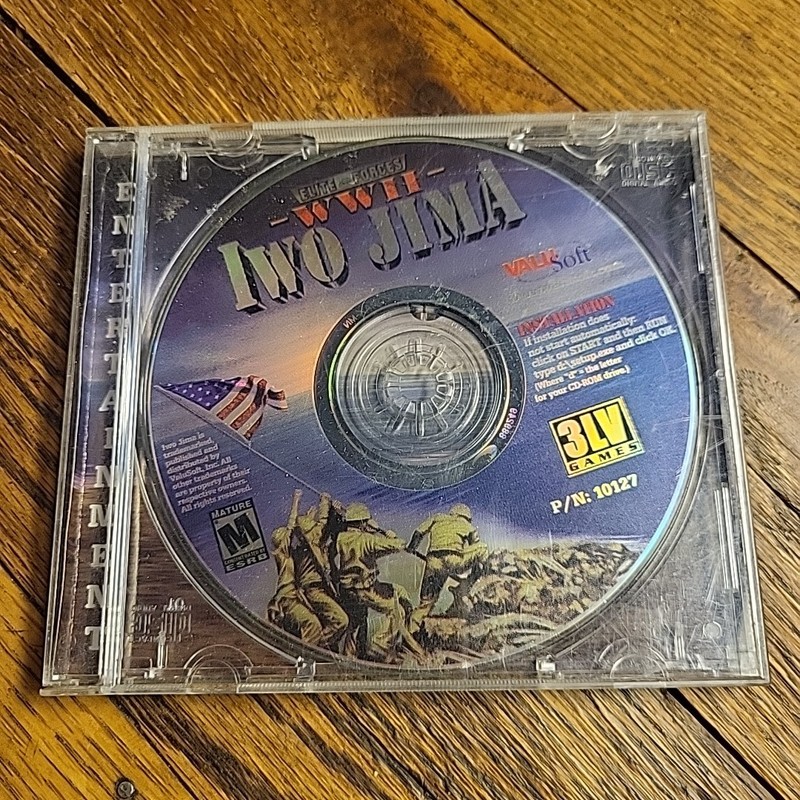 Elite Forces IWO JIMA Video Game – PC CD-ROM ValuSoft Win 95/98/ME ~ Mature