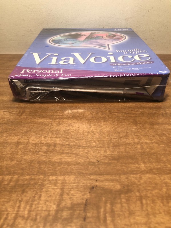 IBM ViaVoice Personal for Windows Millennium Edition You Talk It Types gallery