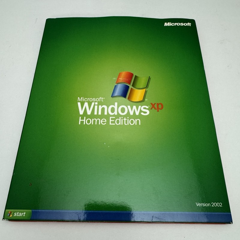 Microsoft Windows XP Home Edition Upgrade Version 2002 w Key USED gallery
