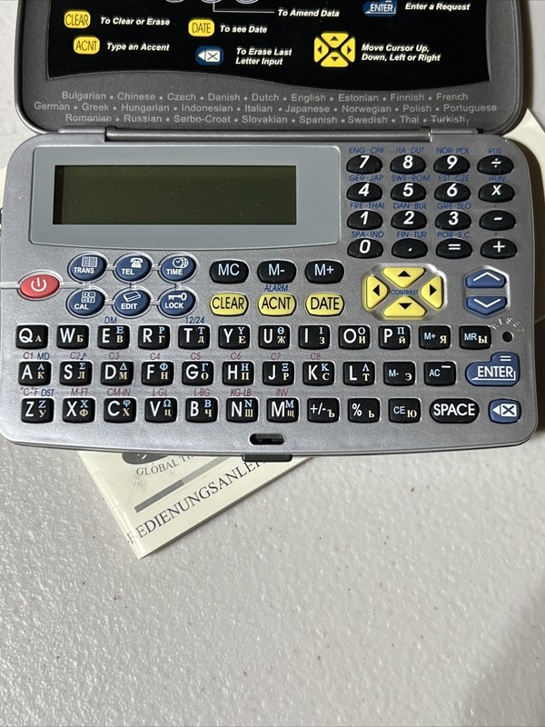 ZERO 26 language Translator S/N : A44425 From Global Translator Test Work Great gallery
