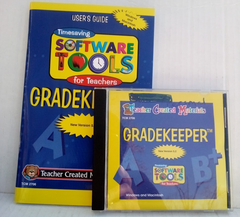 Software Tools Gradekeeper PC Teacher Created Materials