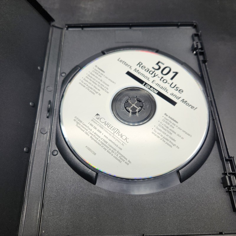 501 Ready To Use Letters, Memos, E- Mails & More CD ROM gallery