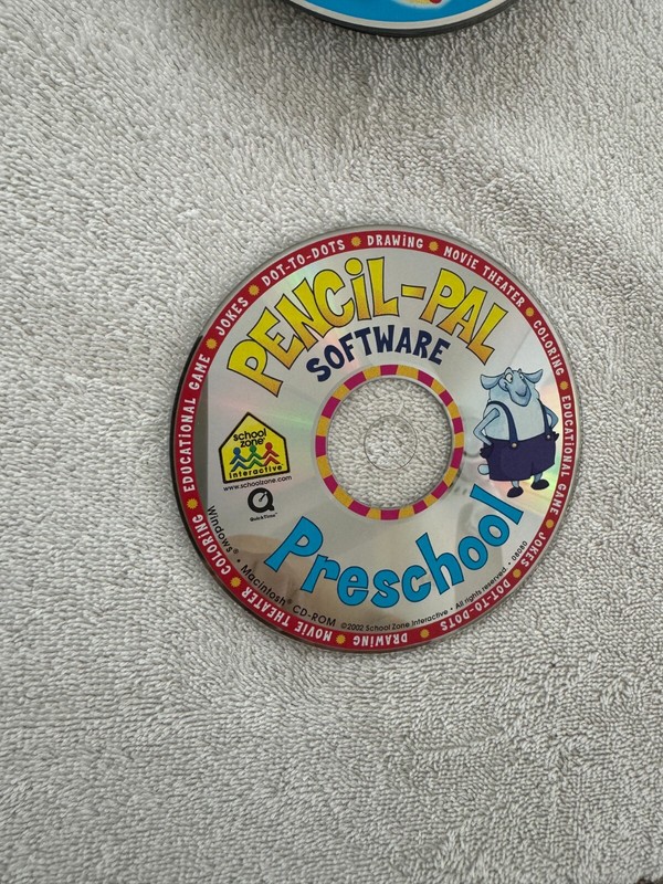 Pencil-Pal Software – Preschool! 2002 School Zone Interactive