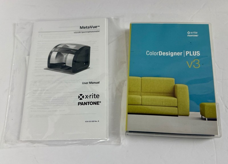 X-Rite ColorDesigner Plus V3 Paint Color Match Software Win. Vista, 7, 8 & 10