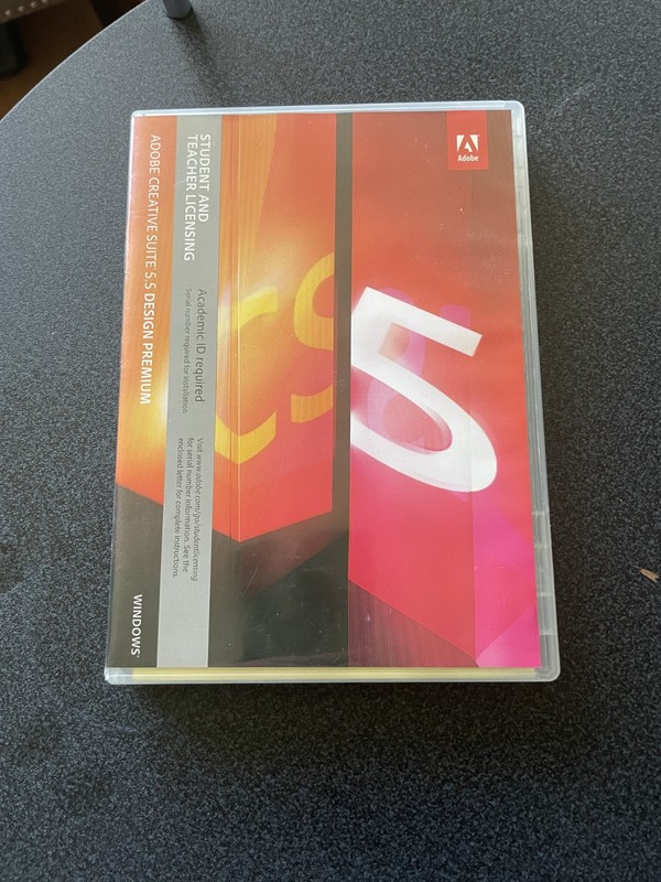 Adobe CS 5.5 Design Premium – Windows – Student & Teacher Edition – DEACTIVATED