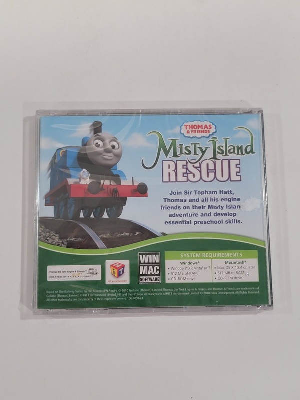 Thomas & Friends: Misty Island Rescue PC MAC & Windows CD-ROM - New Sealed gallery