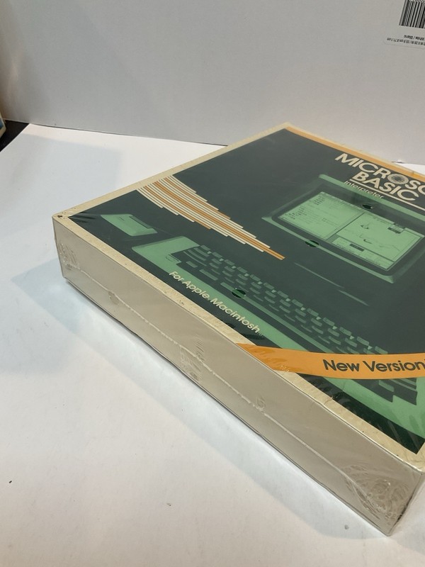 Vintage Macintosh Microsoft BASIC Interpreter OEM Sealed NOS gallery