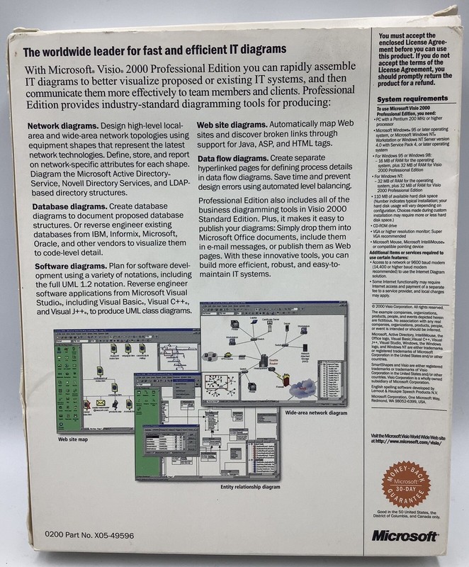 Microsoft Visio 2000 Enterprise Edition (D89-00011) gallery