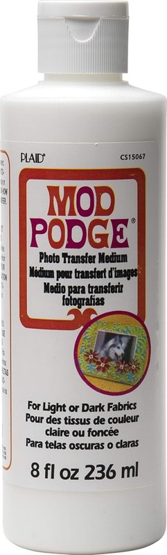 Photo Transfer Medium 8-Ounce for Crafting on Fabric, Wood, and More gallery