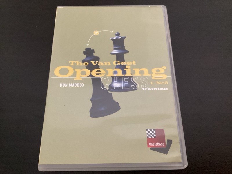 Chess Training CD-ROM – The Van Geet Opening, Don Maddox