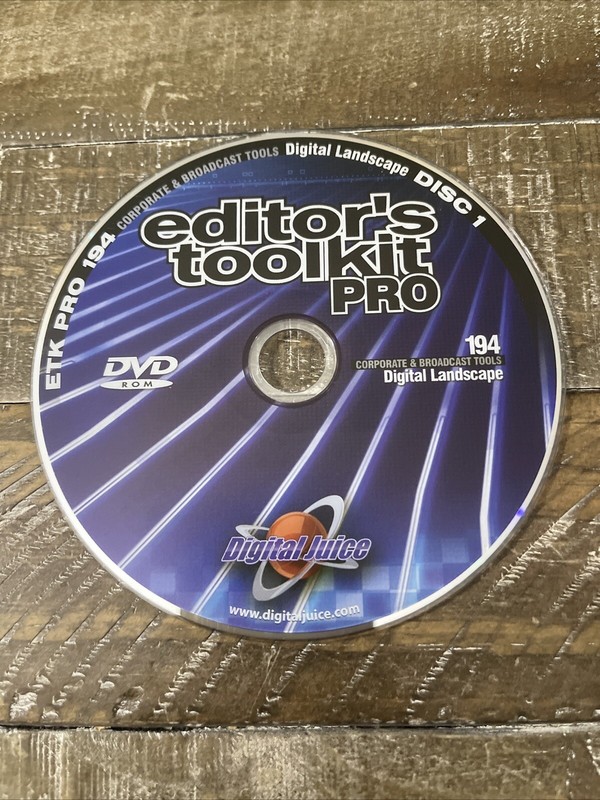 Digital Juice Editors Toolkit Pro 194 gallery