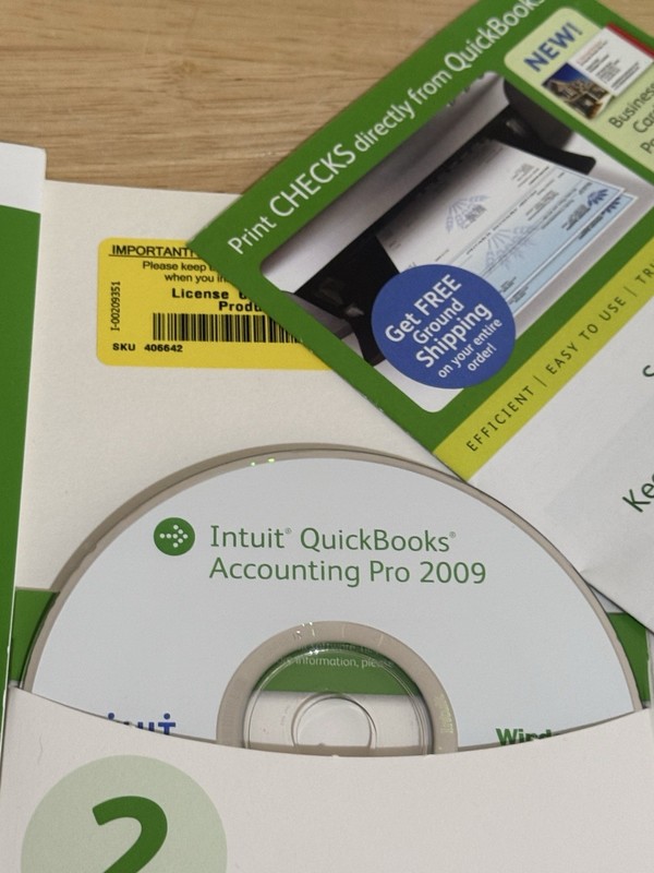 INTUIT QUICKBOOKS PRO 2009 FOR WINDOWS FULL RETAIL US VERSION gallery