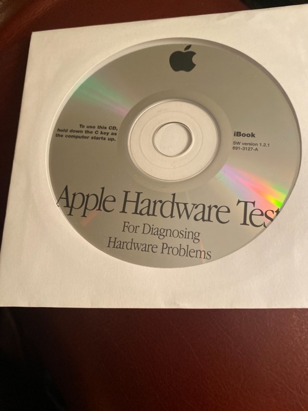 Macintosh Apple hardware test for Power Mac G4 version 1.1 cd gallery