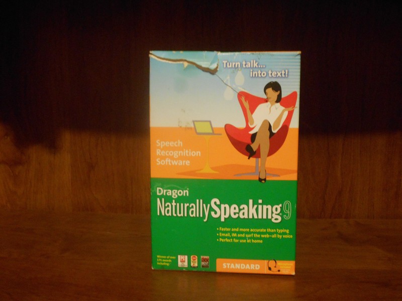 Dragon Naturally Speaking 9, Speech Recognition Software, Complete