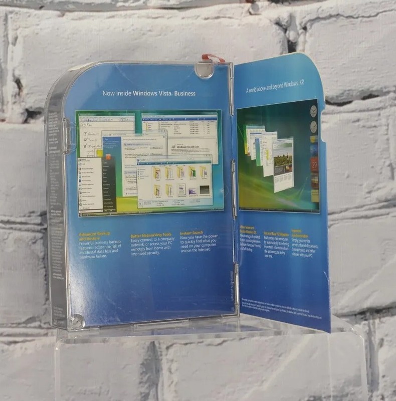 Microsoft Windows Vista Business 32 Bit DVD Full English MS WIN =RETAIL BOX= gallery