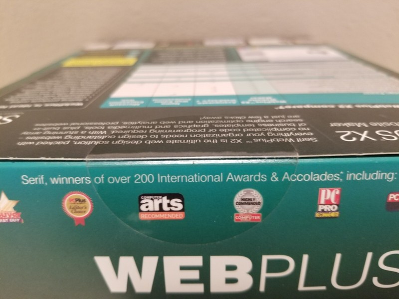 New Sealed Serif WebPlus X2 Website Maker gallery