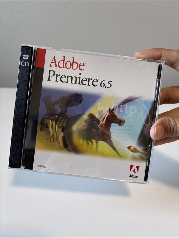 Adobe Premiere 6.5 CD w/ Serial Number +SmartSound Quicktracks Macintosh gallery