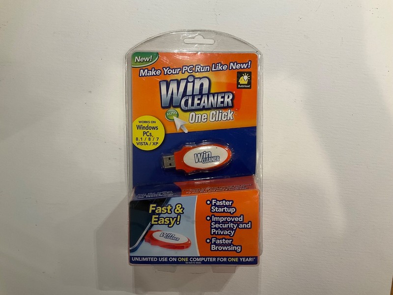 Win Cleaner One Click Professional USB Computer Clean Repair for PC Laptop