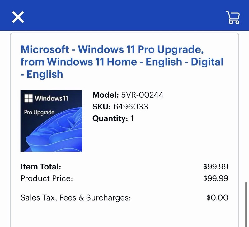Microsoft Windows 11 Pro/Home Edition Product Key