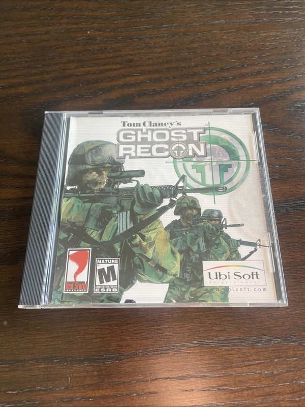 Tom Clancy's Ghost Recon PC WIN CD-ROM Ubi Soft Video Game Software