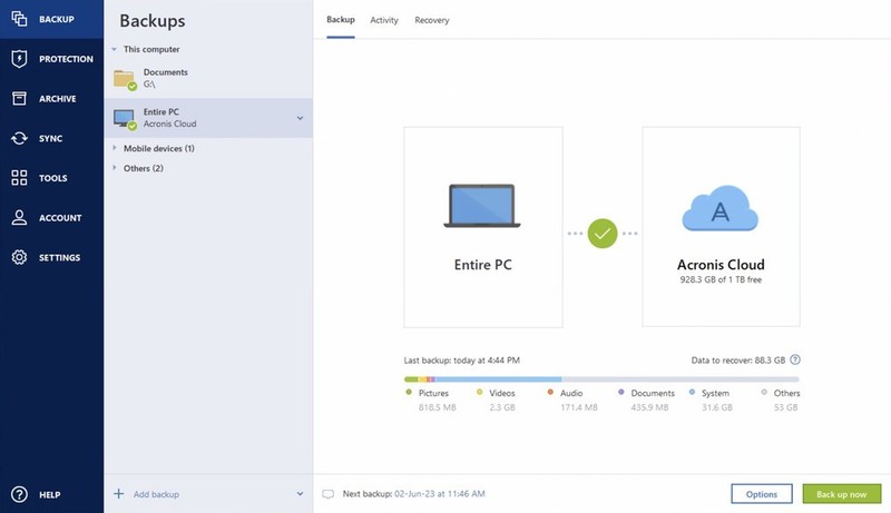 Acronis True Image 2025 | 5 Devices Perpetual | Security Backup | Download gallery