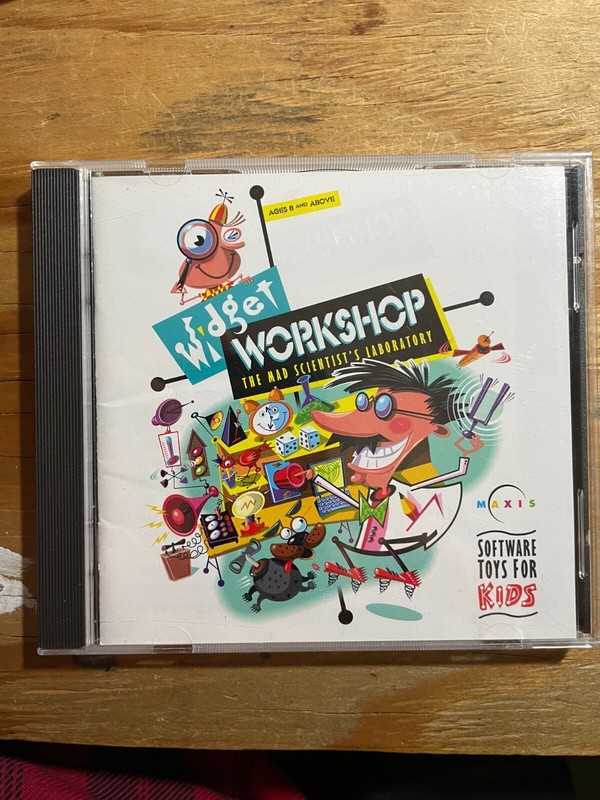 Widget Workshop PC MAC CD kids learn science math chemistry home schooling game