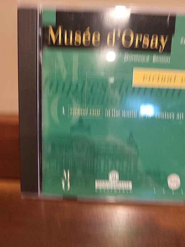 Musee D'Orsay Virtual Visit 1996 CD-Rom Mac PC Montparnasse Multimedia gallery