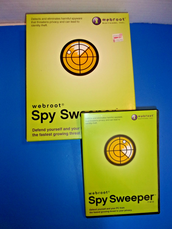 WEBROOT Spy Sweeper 2003 Webroot Software Inc. Windows 98, 2000, ME, XP + CD gallery