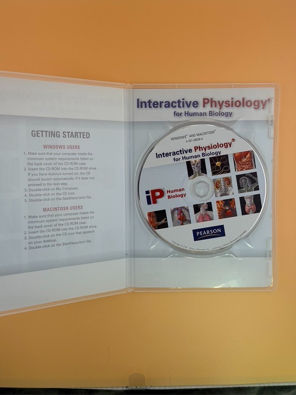 Pearson Interactive Physiology Human Biology DVD-ROM PC Mac 2008 Educational gallery