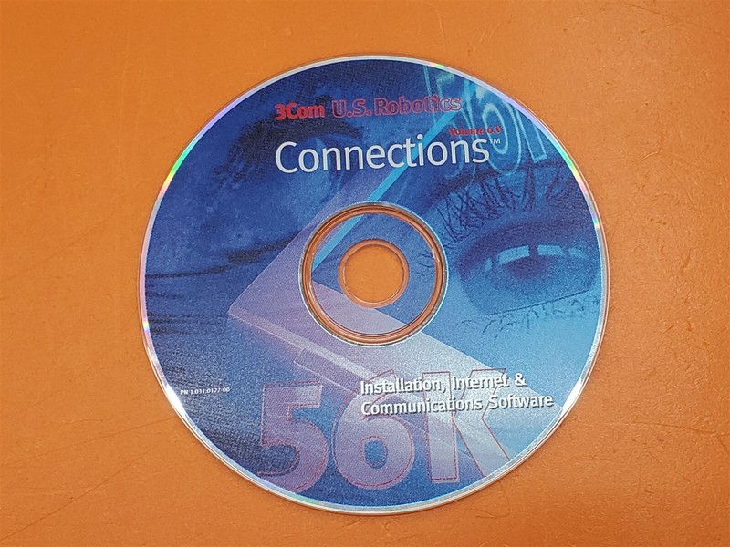 ⭐️⭐️⭐️⭐️⭐️ 3Com U.S. Robotics Connections Volume 6.0 56K Installation, Internet