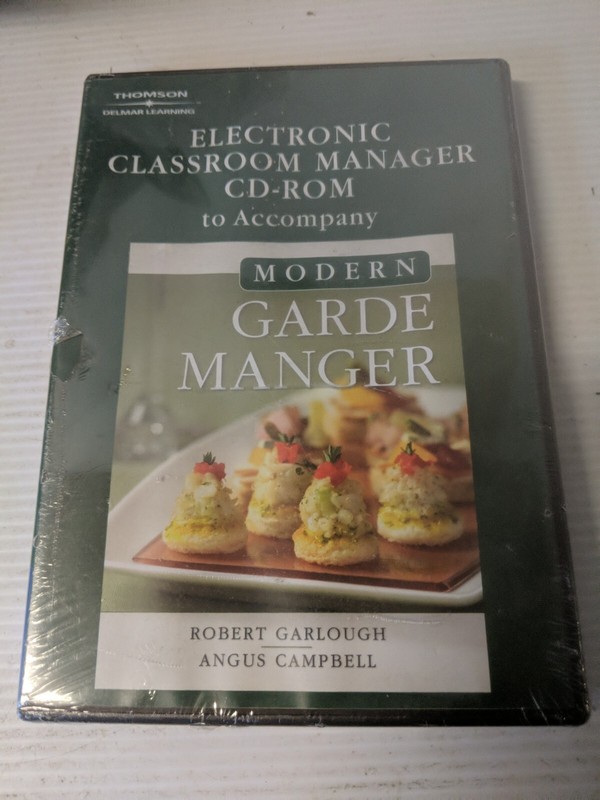Modern Garde Manger CD-ROM Electronic Classroom Manager for Garde Manger #174h