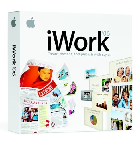 New Apple iWork 2006 – Mac DVD (MA222Z/A) Family Pack