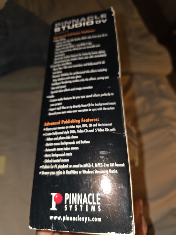 Pinnacle Studio DV Version 8 Professional Movie Making System gallery